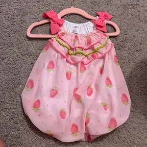 Strawberry Romper (6 months)